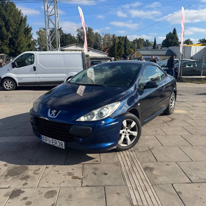 Na sprzedaż Peugeot 307cc 1.6 HDI//Kabrio//Zamiana//Alusy//Nowy Rorzad