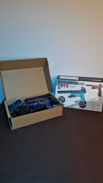 Glock Arma Orbeez/Gel Elétrica (Novo)