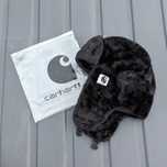 Вушанка Carhartt WIP, ушанка кархарт, шапка carhartt, хутряна вушанка