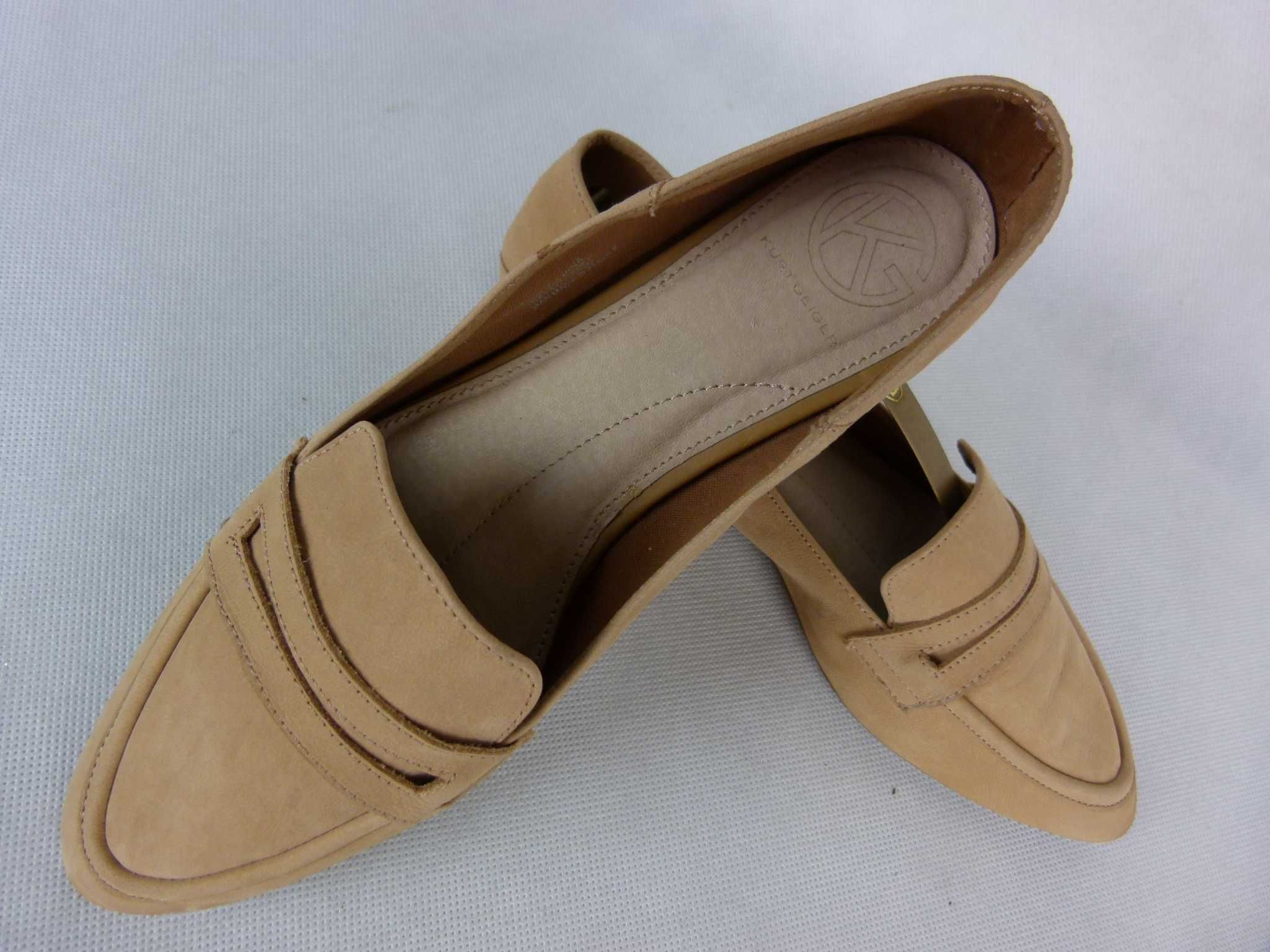 Kurt Geiger skórzane mokasyny miękka skóra 39 - 25,5 cm