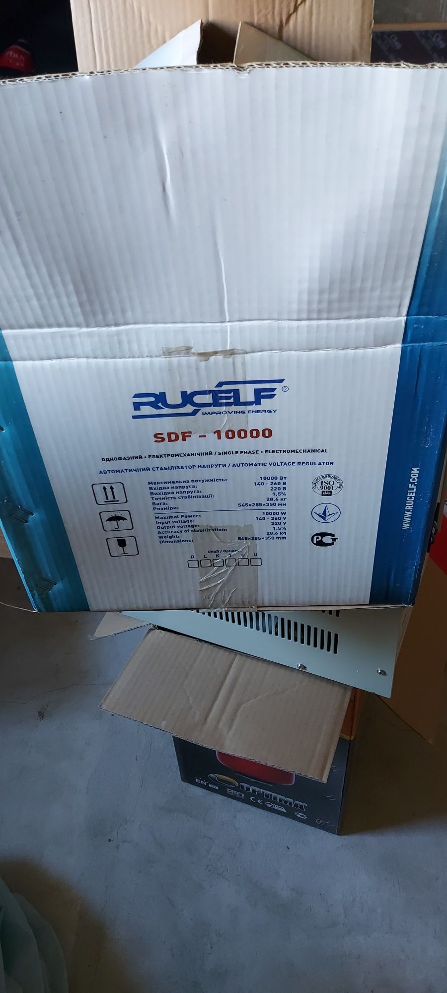 Стабилизатор напряжения RUCELF SDF 10000