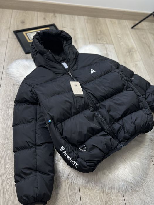 Все размеры | Зимний пуховик Nike ACG Primaloft Gore-Tex | черный цвет