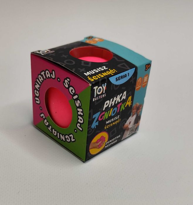 Toy Busters Piłka Zgniotka Kameleonka