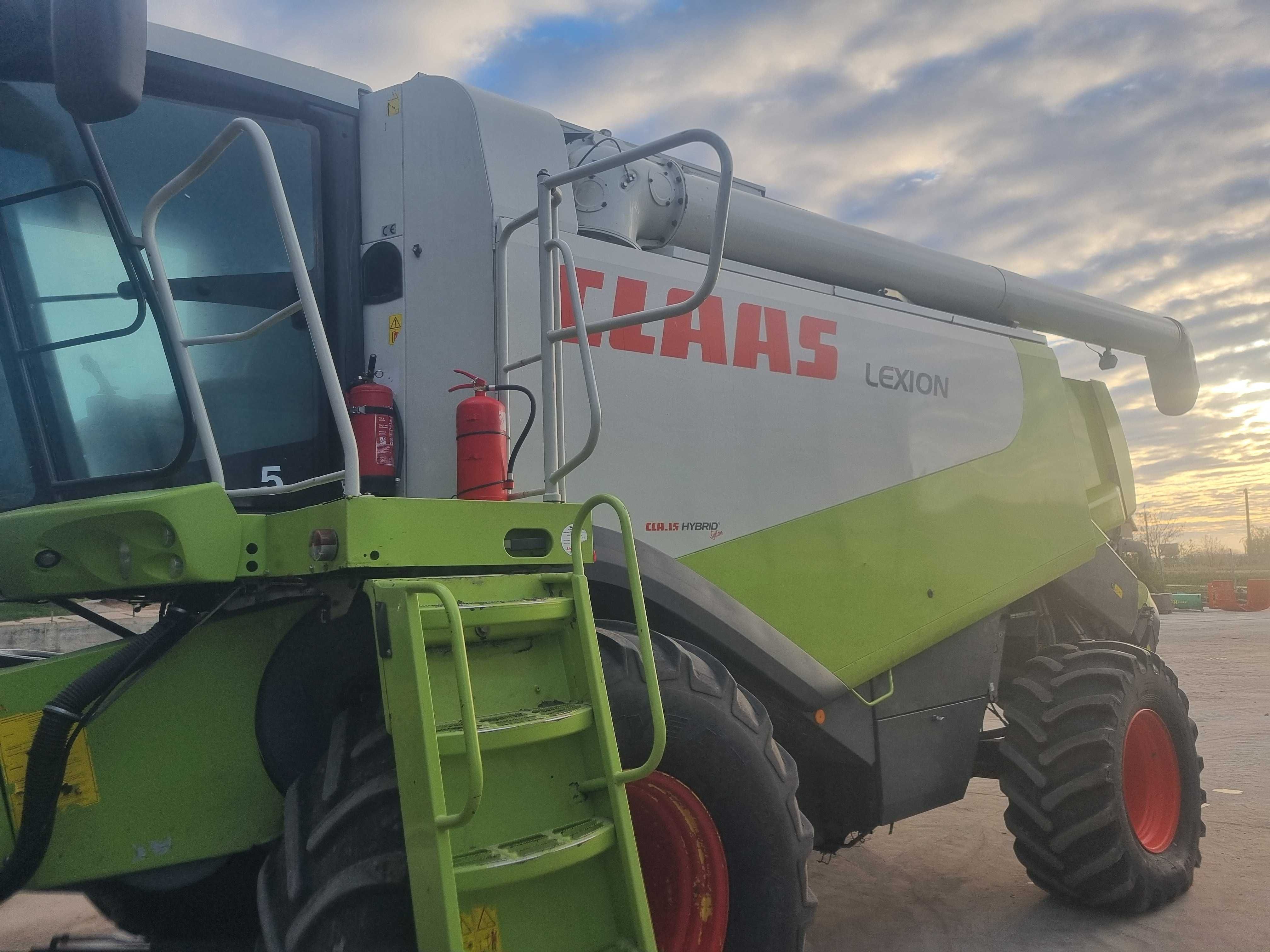 Kombajn Claas Lexion 580