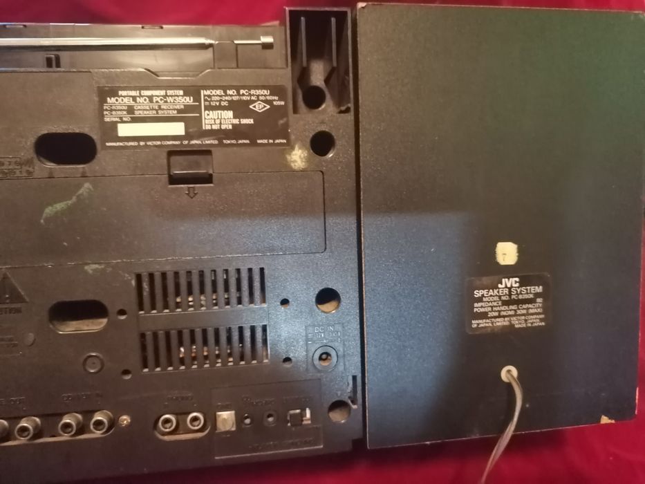 Бумбокс магнитофон JVC PC-W350U