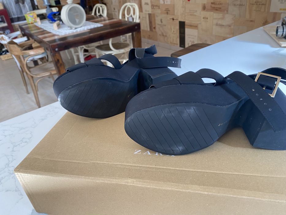 Sandalias Zara novas comEtiqueta 38