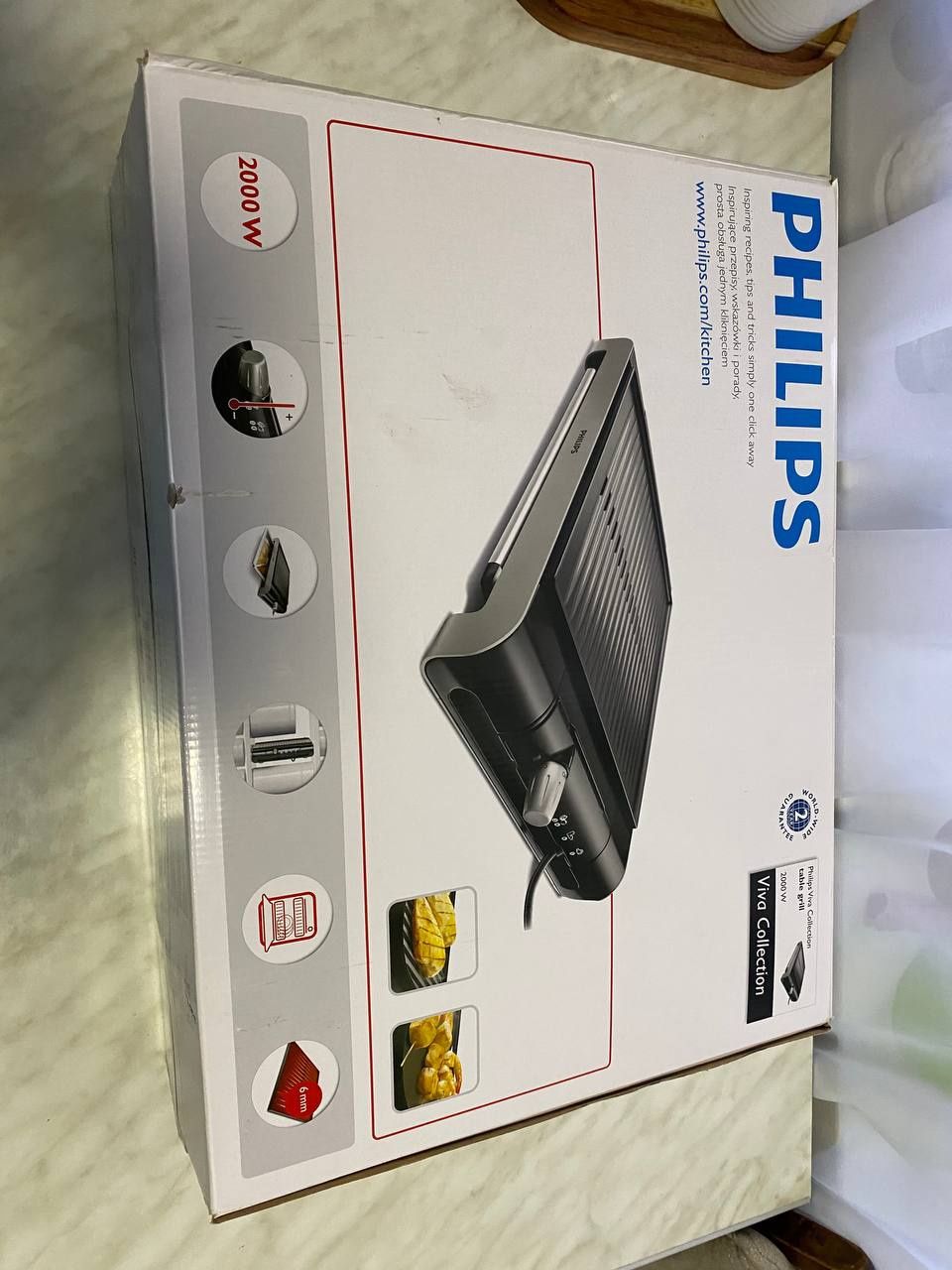 Гриль. PHILIPS.

3000W

Viva Collection

6mm

Inspireng recipes, tips