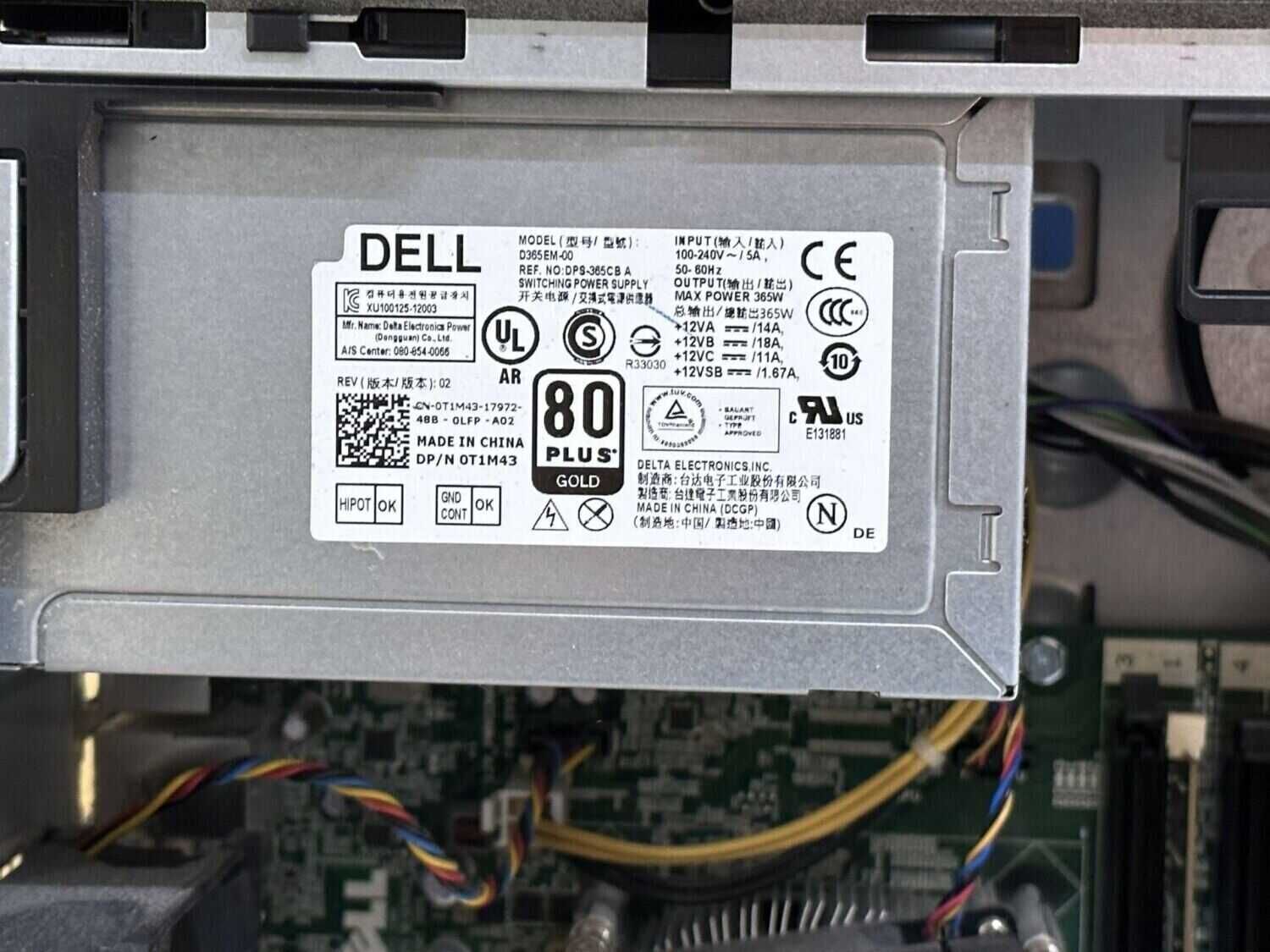 Комп'ютер Dell Precision T1700/Core i5/16GB DDR3/no HDD/HD 4600/365W