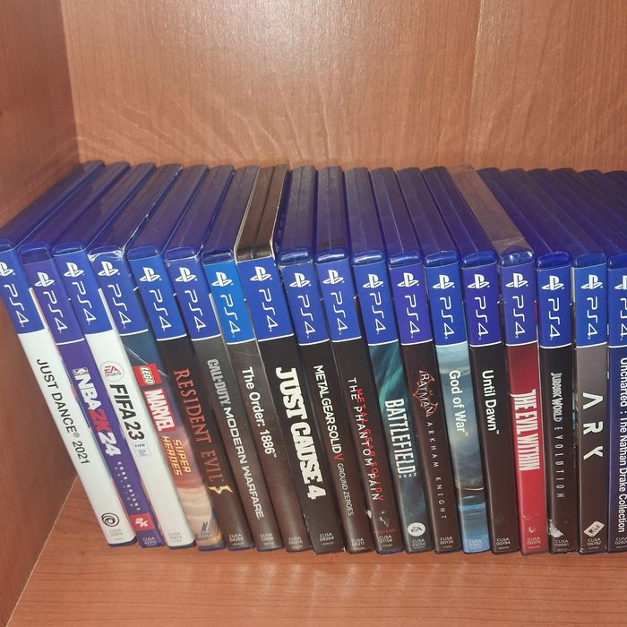 Jogos PS4 originais — de 15 € a 19 € | Coleção premium | Carregal d