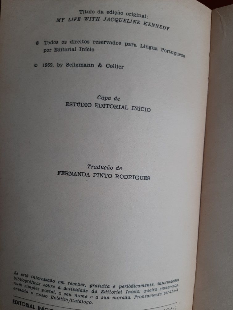 A minha vida com Jacqueline Kennedy