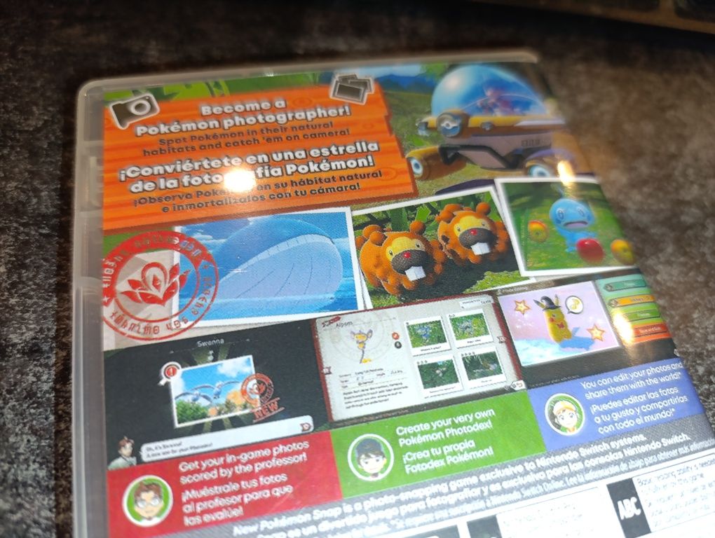 New Pokemon Snap Nintendo Switch (okładka drukowana) sklep kioskzgrami