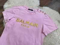 Рожева футболка Балман Balmain, оригінал