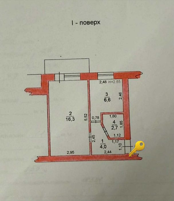 1к.квартира ЦЕНТР