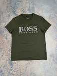 Футболка Hugo Boss великий логотип розмір S тємщік old many