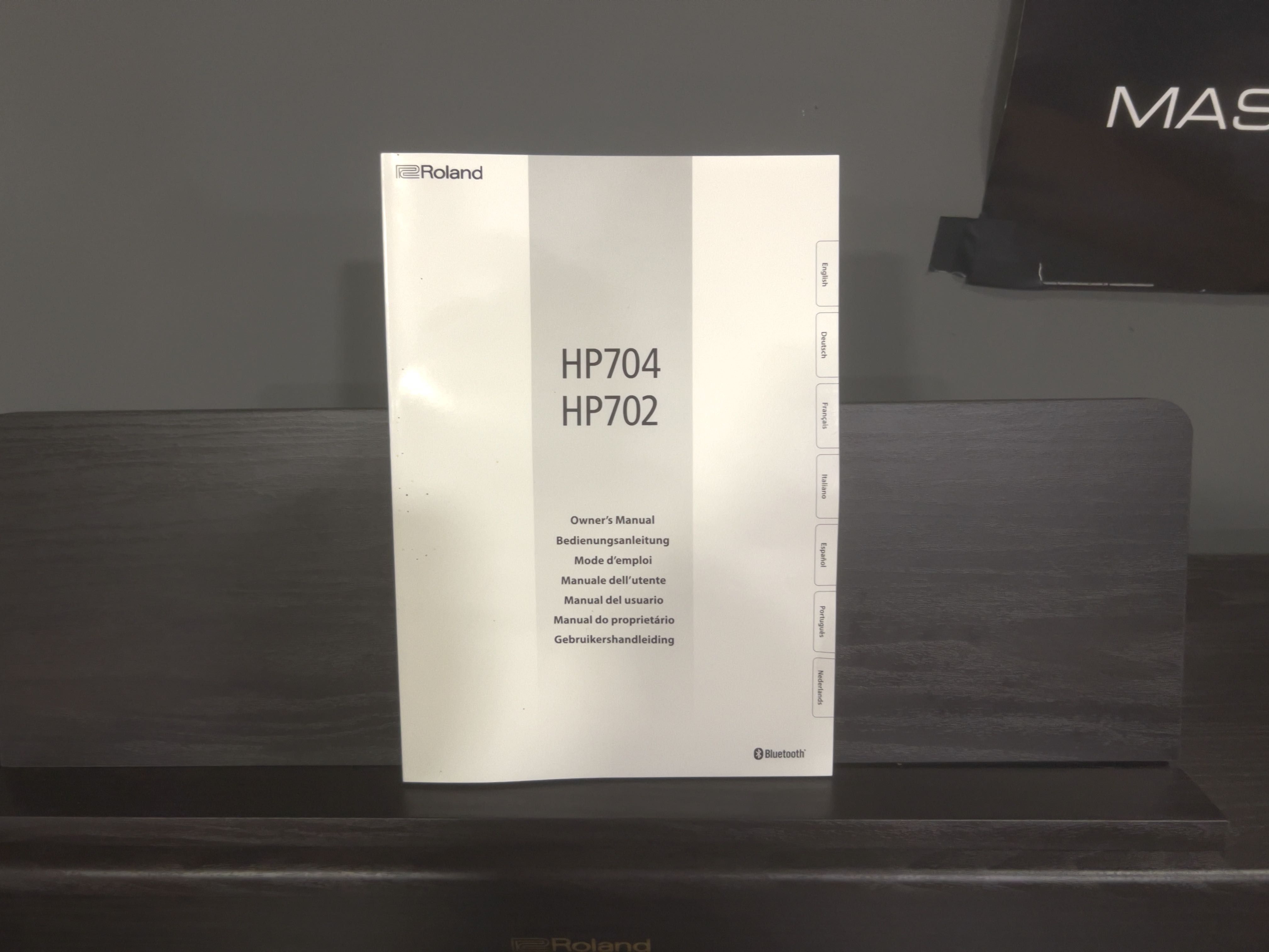 Piano Roland hp 704 Dark Rosewood