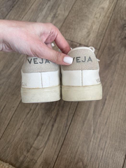 Кеды кроссовки белые veja