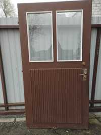 Drzwi drewniane zewnętrzne, wewnętrzne garażowe
