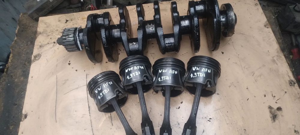 VW PASSAT B5 1,9TDI audi A4 A6 AFN wal korbowy tłok korbowód