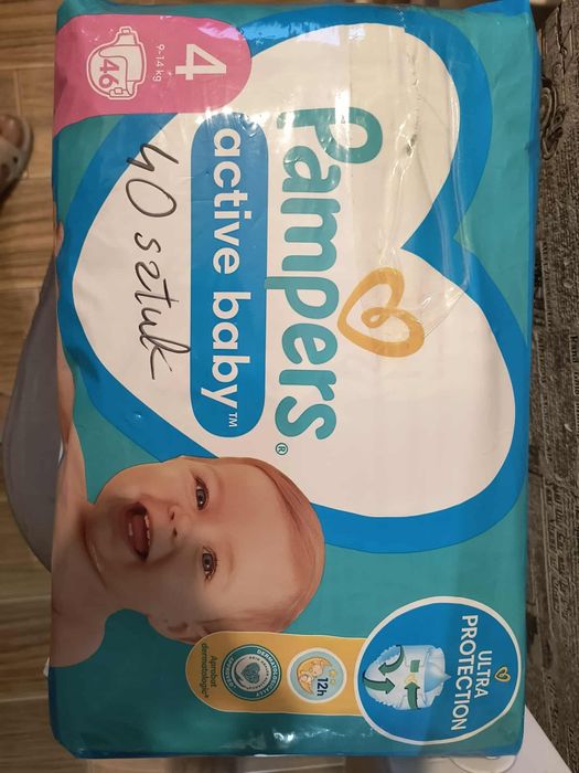 Pampersy active baby  4