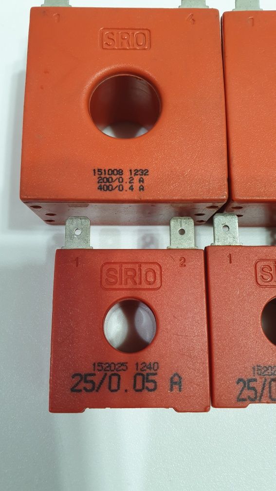 SIRIO Трансформатор тока 200/0.2A 400/0.4A 25/0.05A 151008 152025