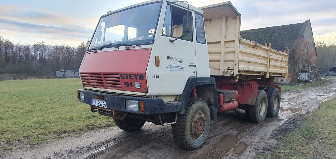 Steyr 6x6 wywrotka