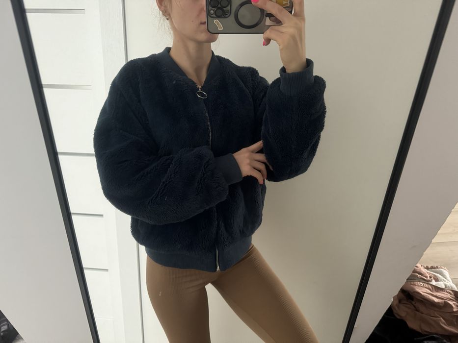 Kurtka bomberka futerko miś