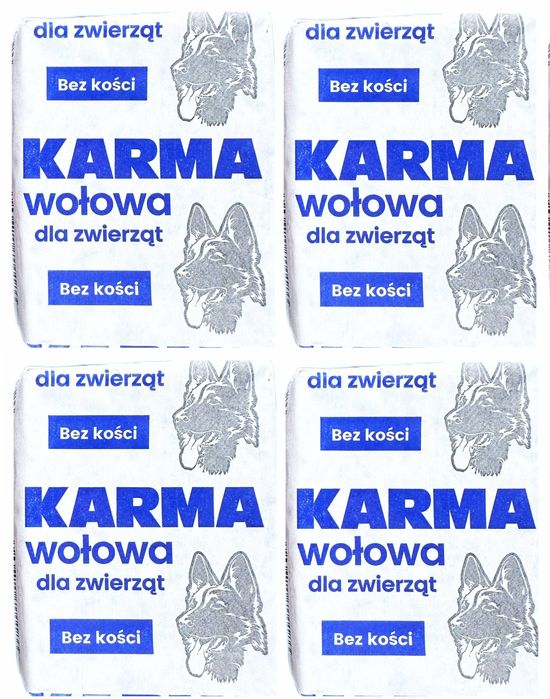 20KG MIĘSO MROŻONE 100% wołowe dla psa cała Polska WYSYŁKA OLX 5 zł
