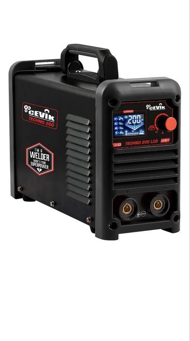 Maquina de soldar inverter MMA/tig 200A cevik pro .
