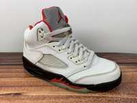 Nike_Air Jordan 5 Retro Fire Red_Sneakersy Adidasy Damskie Buty_39