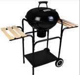 Grill ogrodowy BBQ z półkami