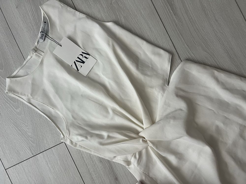 Сукня zara s m біла