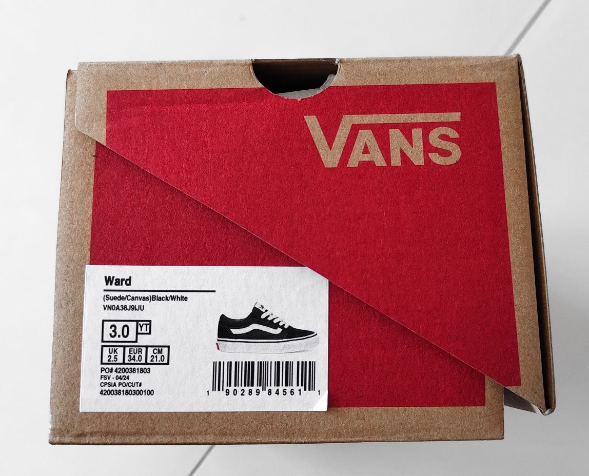 Vans Ward 34 por estrear