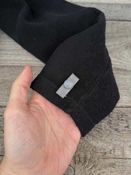 Czarna rozpinana bluza polar fleece  wpinka The North Face, rozmiar S