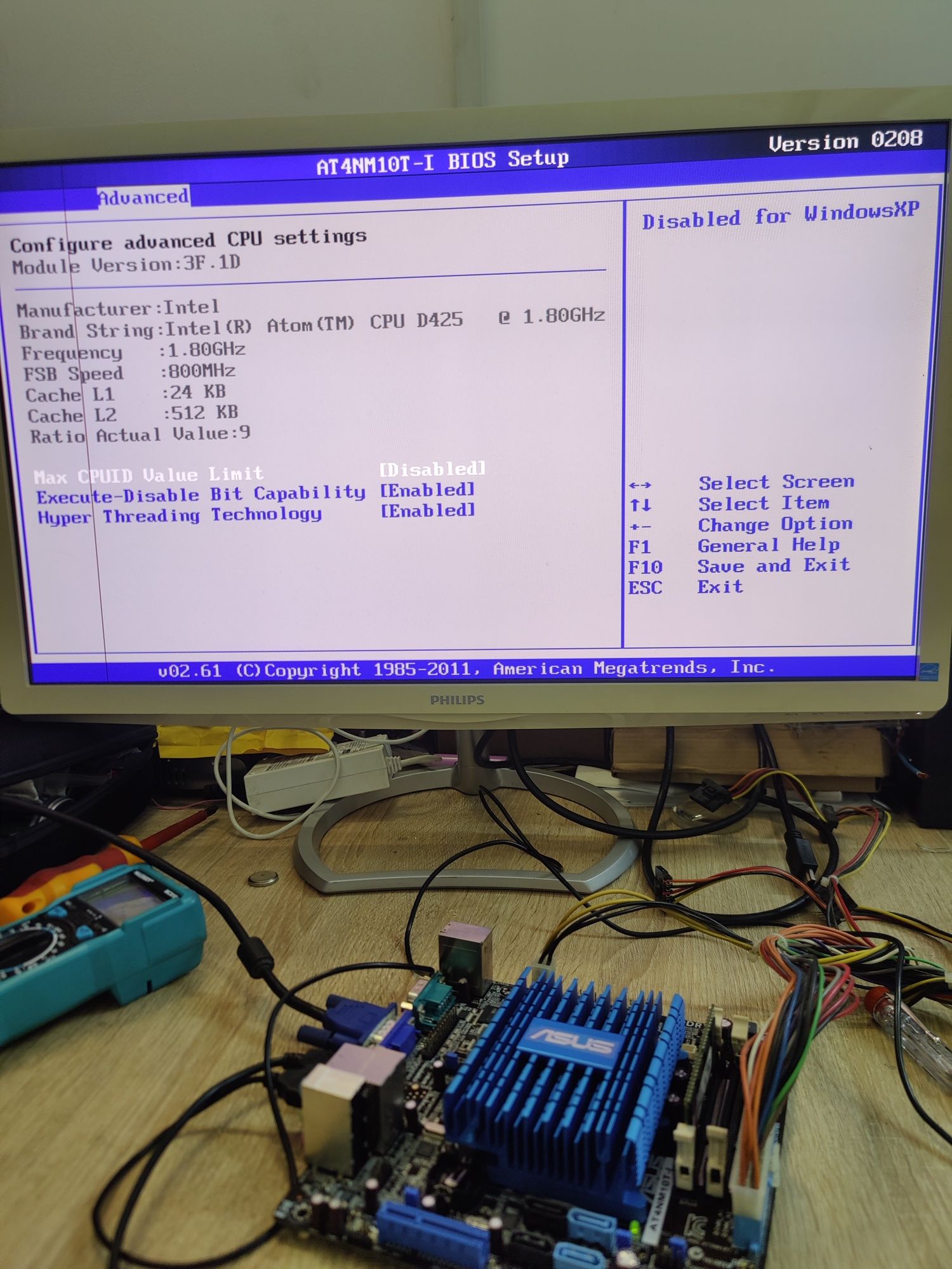 Asus mini atx AT4NM10T-1