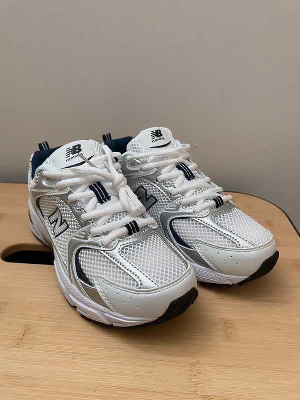 New Balance530_White Sneakersy Damskie_Moda Modne 38.5