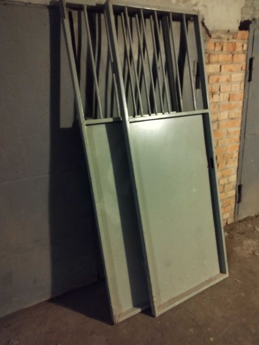 Металеві двері (ворота) розпашні 1500х2100