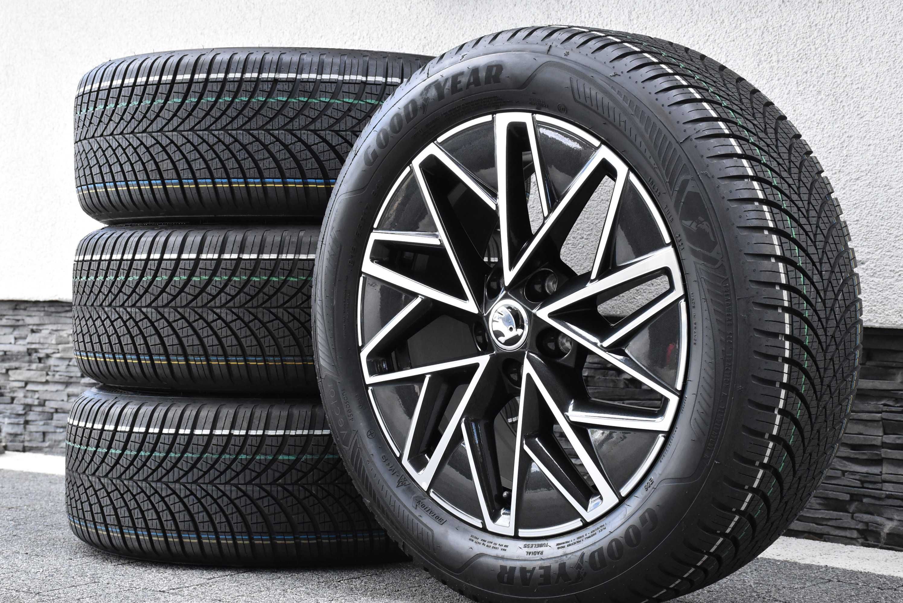 Nowe koła całoroczne 17 OEM VW T-Roc, Skoda Karoq, Seat Ateca, Audi Q2