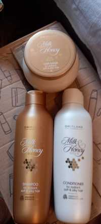 Zestaw Milk and Honey do włosów Oriflame