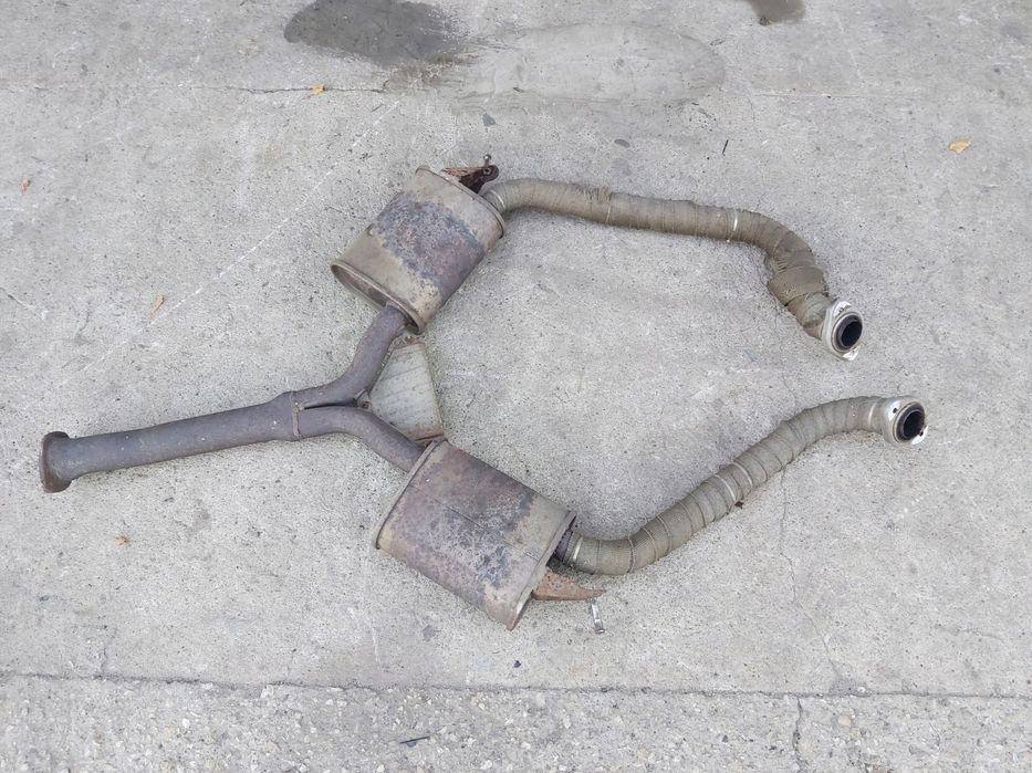 TOYOTA SUPRA MK4 IV tłumik środkowy rura wydech Oryginał