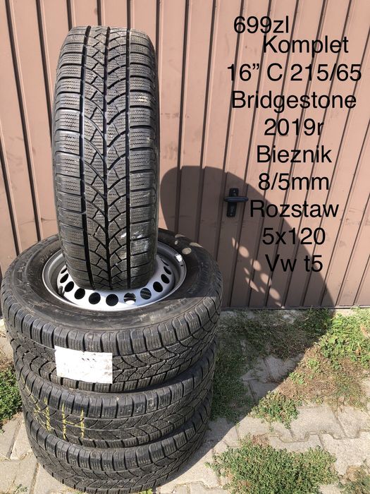 Opony zimowe 14” 15” 16” 17” C bus wzmacniane vw t5 ducato