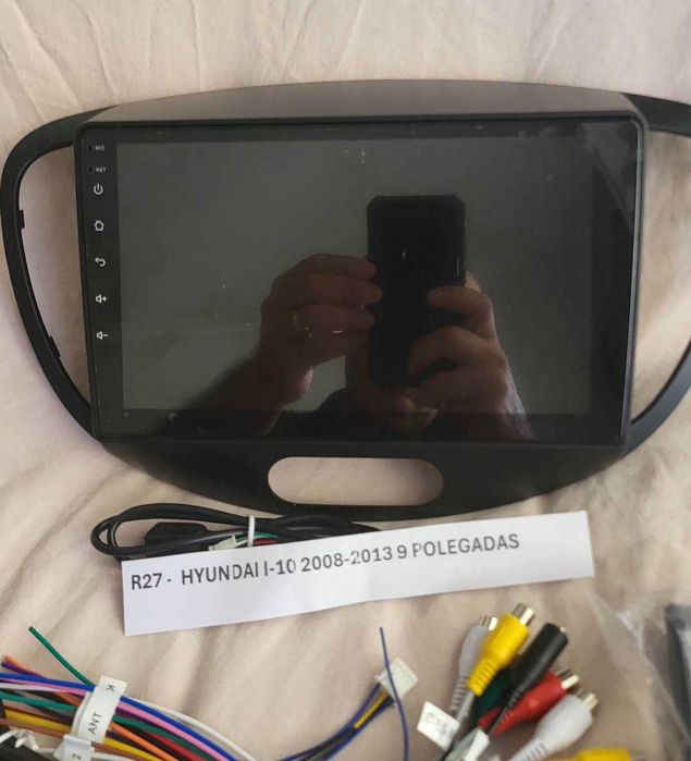 R27 - Auto Rádios HYUNDAI I-10 2008 a 2013 9 POLEGADAS  android