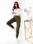 Nowe Spodnie bojówki KHAKI By Mielczarkowski r38