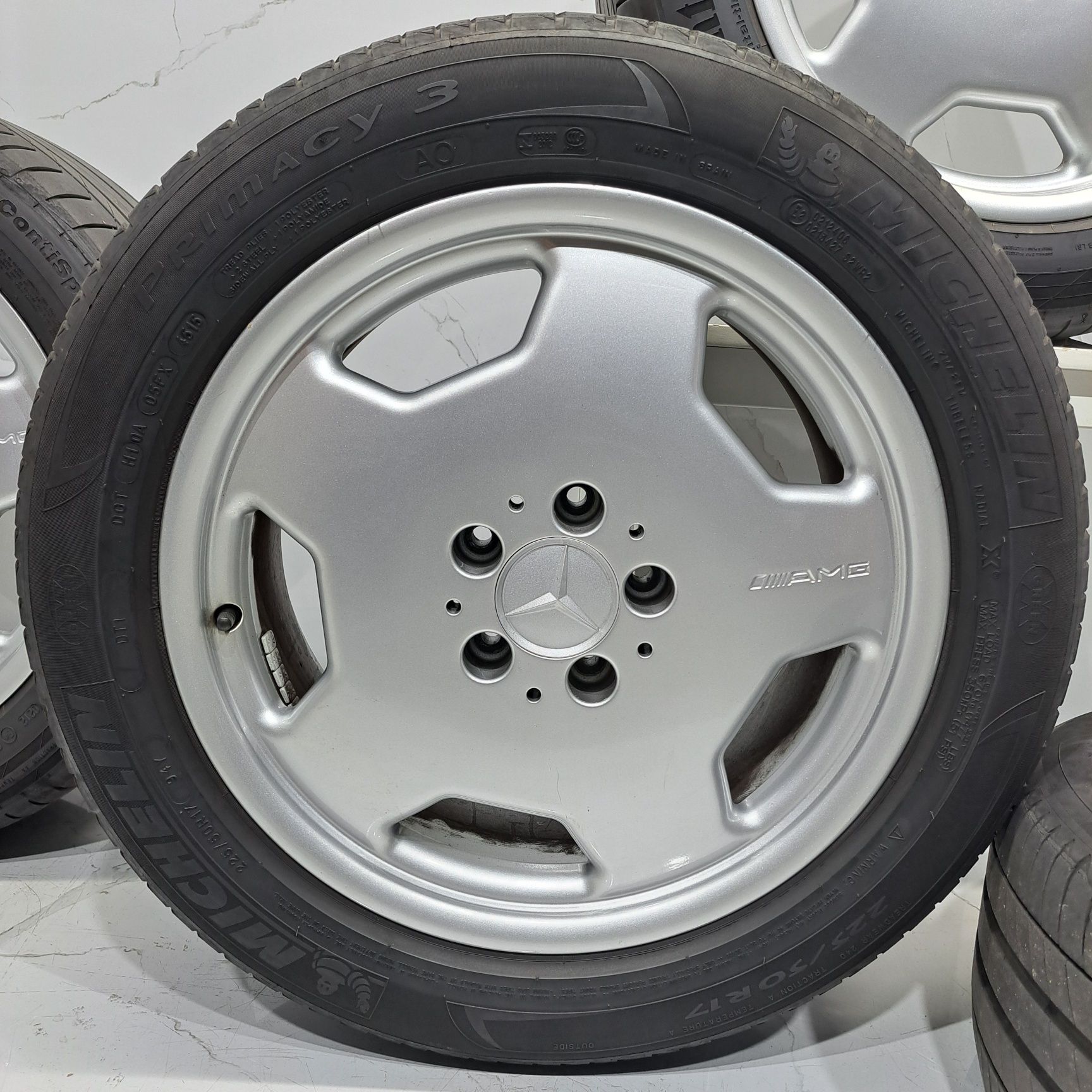 Jantes 17" originais Mercedes W202 C 36 AMG Monoblock 5x112