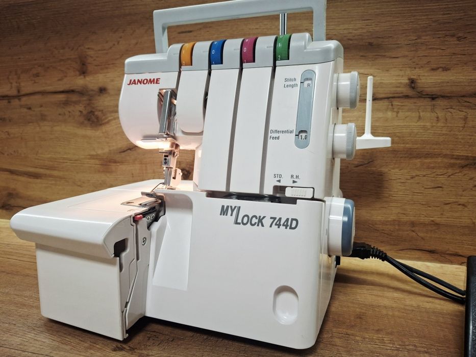 JANOME my lock 744D overlock ,owerlok jak nowy