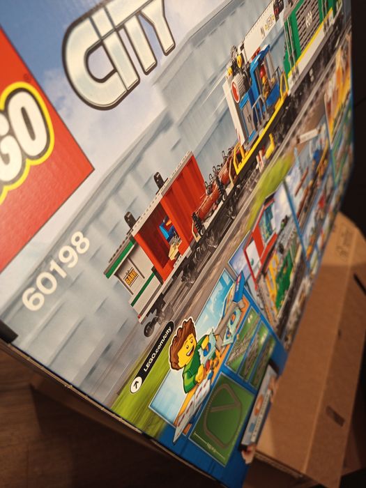 LEGO 60198 City Pociąg towarowy / nowe