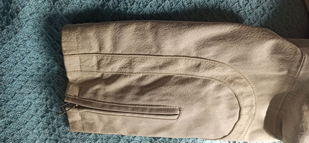 Męska kurtka skórzana XL a'la motocyklowa