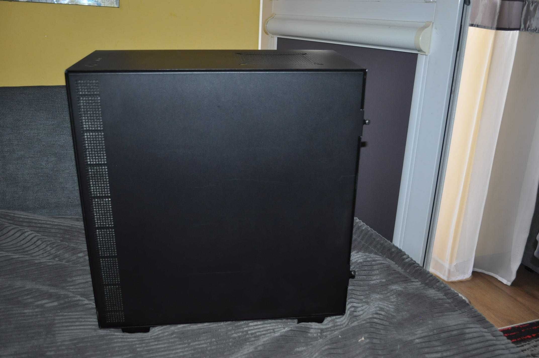 Obudowa PC NZXT H510 Red TG Midi Tower Czarna