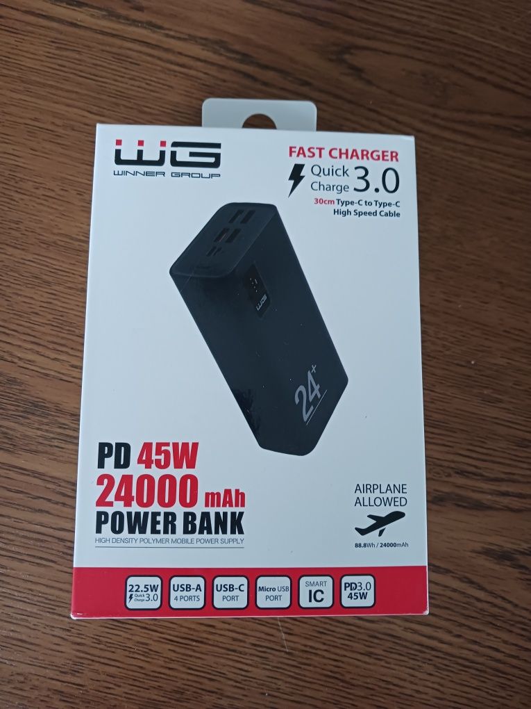 Power Bank Winner Group 24000 WG 45W