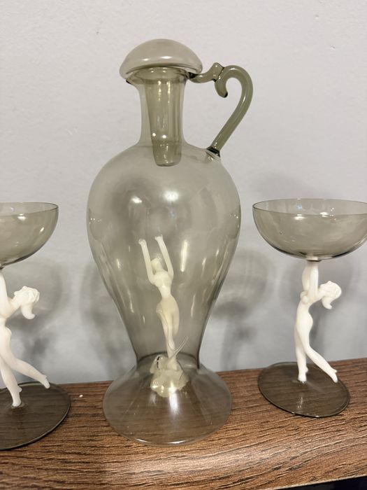 лікерний набір Bimini Lauscha в стилі ар-деко