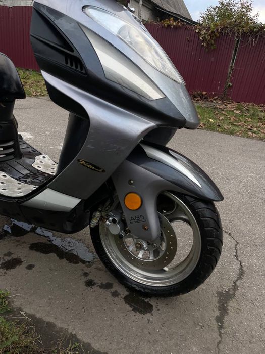 Скутер Мопед Hunter Motor Viper Shtorm на ходу